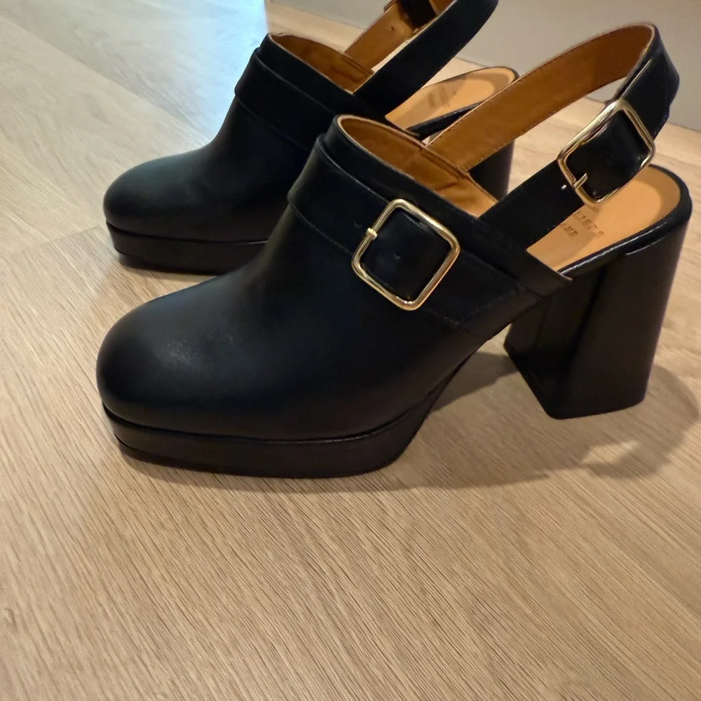 Sezane Rebecca High Clogs - Picture 3 of 5